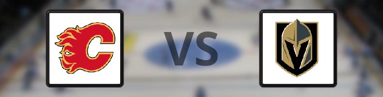 Calgary Flames - Vegas Golden Knights odds, speltips, resultat i NHL