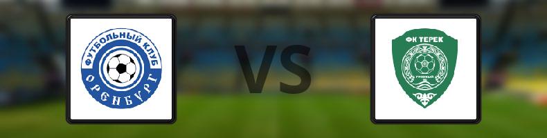 FC Orenburg - Terek Groznyj odds, speltips, resultat i Ryska Premier League