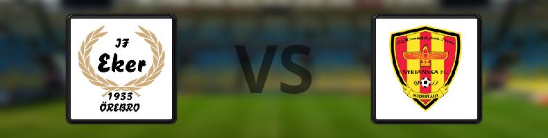 IF Eker Örebro - Syrianska odds, speltips, resultat i Division 2