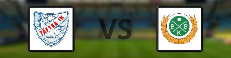 Täfteå IK - Bodens BK FF odds, speltips, resultat i Division 2