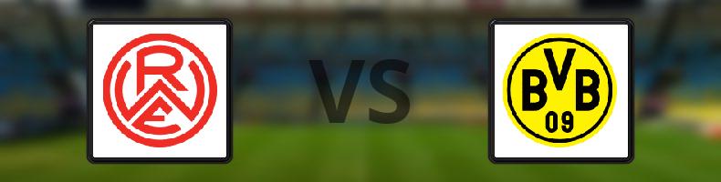 Rot-Weiss Essen - Borussia Dortmund odds, speltips, resultat i Tyska cupen