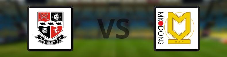 Bromley - Milton Keynes Dons odds, speltips, resultat i League Two