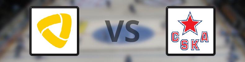 Severstal Cherepovec - CSKA Moskva odds, speltips, resultat i KHL