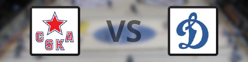 CSKA Moskva - Dynamo Moskva odds, speltips, resultat i KHL