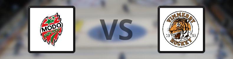 MODO - Vimmerby HC odds, speltips, resultat i HockeyAllsvenskan