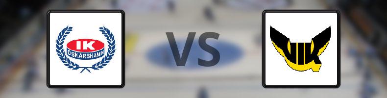 Oskarshamn - Västerås odds, speltips, resultat i HockeyAllsvenskan
