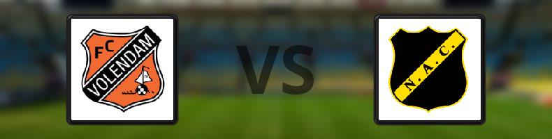 Volendam - NAC Breda odds, speltips, resultat i Eredivisie