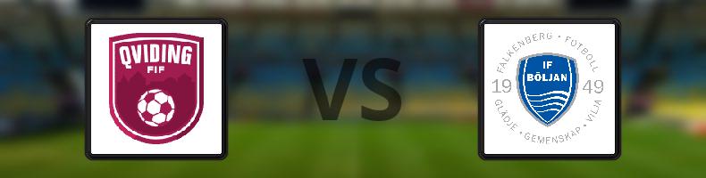 Qviding FIF - IF Böljan Falkenberg odds, speltips, resultat i Division 2