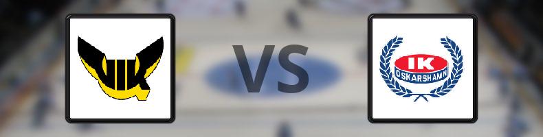 Västerås - Oskarshamn odds, speltips, resultat i HockeyAllsvenskan