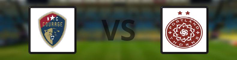 North Carolina Courage - Portland Thorns odds, speltips, resultat i NWSL