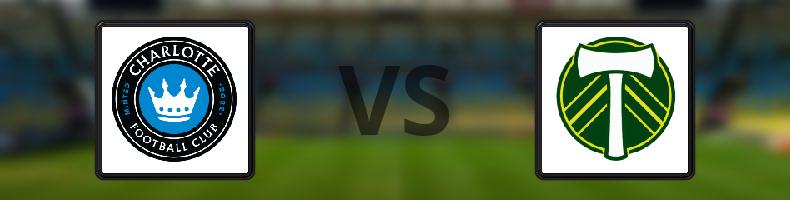 Charlotte FC - Portland Timbers odds, speltips, resultat i MLS