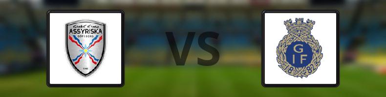 Assyriska - Gefle IF odds, speltips, resultat i Division 1