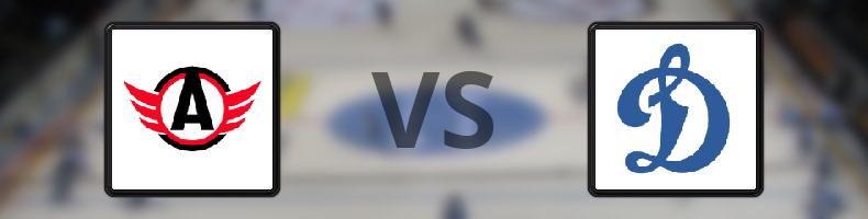 Avtomobilist Yekaterinburg - Dynamo Moskva odds, speltips, resultat i KHL