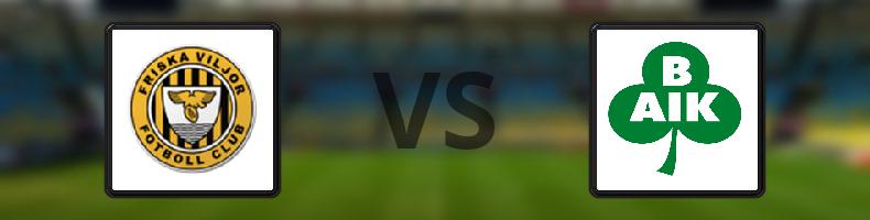 Friska Viljor FC - Bergnäsets AIK odds, speltips, resultat i Division 2