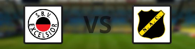 Excelsior - NAC Breda odds, speltips, resultat i Eredivisie