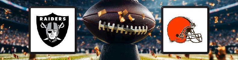 Oakland Raiders - Cleveland Browns odds, speltips, resultat i NFL