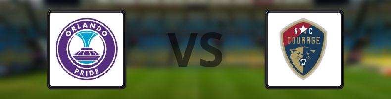Orlando Pride - North Carolina Courage odds, speltips, resultat i NWSL