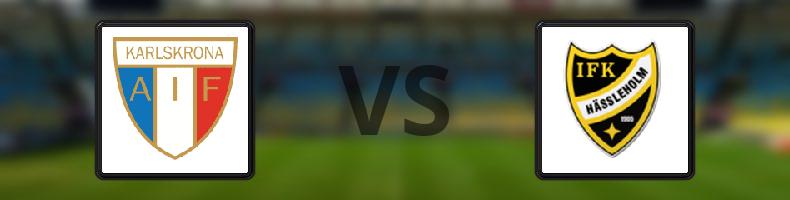 FK Karlskrona - IFK Hässleholm odds, speltips, resultat i Division 2