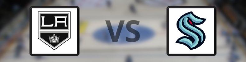 Los Angeles Kings - Seattle Kraken odds, speltips, resultat i NHL