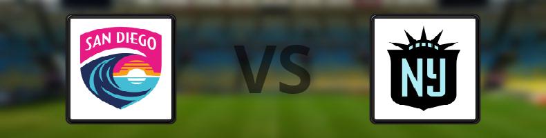 San Diego Wave FC - NJ/NY Gotham odds, speltips, resultat i NWSL