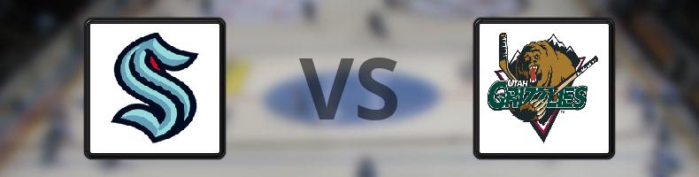 Seattle Kraken - Utah Hockey Club odds, speltips, resultat i NHL