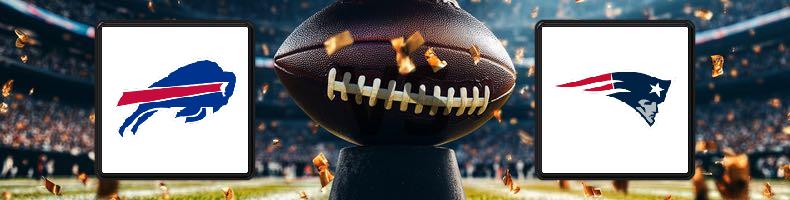 Buffalo Bills - New England Patriots odds, speltips, resultat i NFL