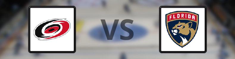 Carolina Hurricanes - Florida Panthers odds, speltips, resultat i NHL