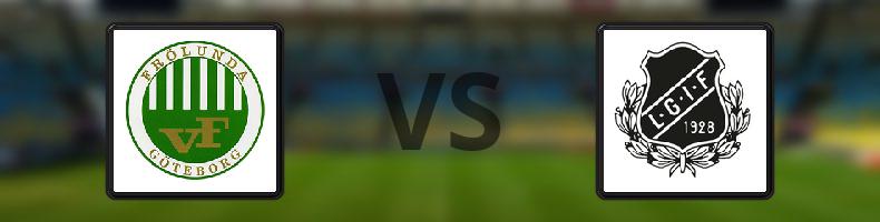 Västra Frölunda IF - Lindome GIF odds, speltips, resultat i Division 2