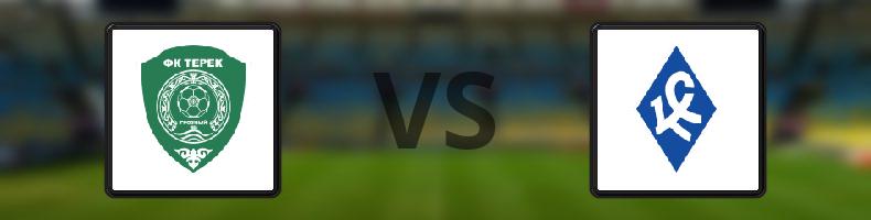 Terek Groznyj - Kriliya Sovietov odds, speltips, resultat i Ryska Premier League
