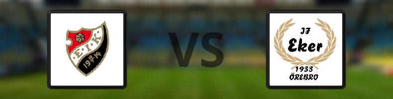 Enskede IK - IF Eker Örebro odds, speltips, resultat i Division 2