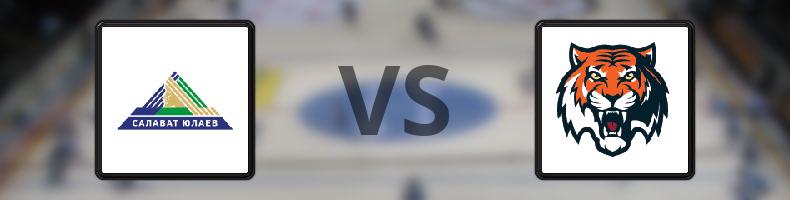 Salavat Yulaev UFA - Amur Chabarovsk odds, speltips, resultat i KHL