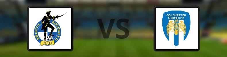 Bristol Rovers - Colchester odds, speltips, resultat i League Two
