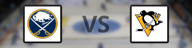 Buffalo Sabres - Pittsburgh Penguins odds, speltips, resultat i NHL