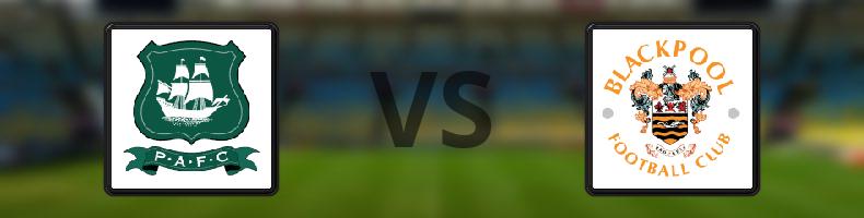 Plymouth - Blackpool odds, speltips, resultat i League One