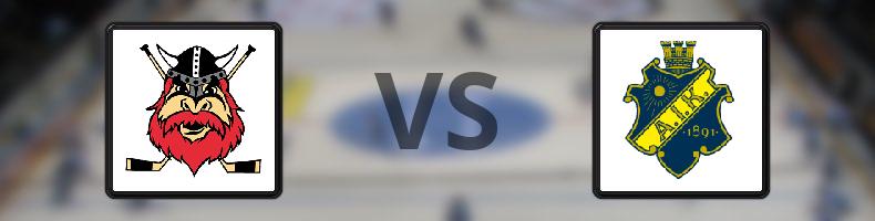 Nybro - AIK odds, speltips, resultat i HockeyAllsvenskan