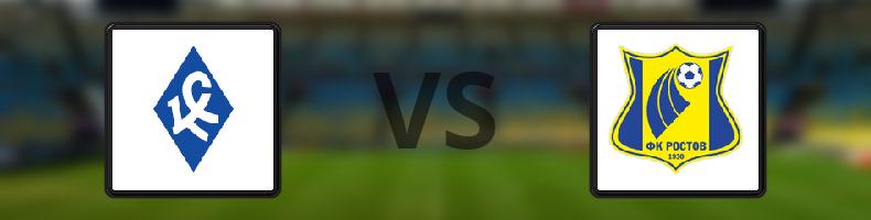 Kriliya Sovietov - Rostov odds, speltips, resultat i Ryska Premier League