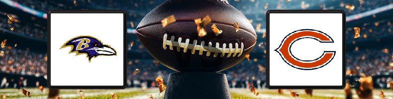 Baltimore Ravens - Chicago Bears odds, speltips, resultat i NFL
