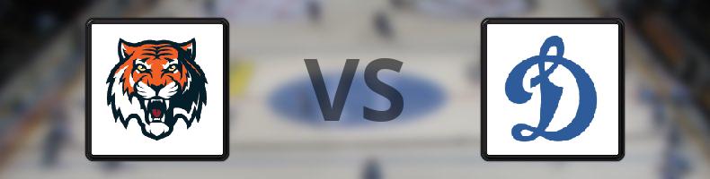 Amur Chabarovsk - Dynamo Moskva odds, speltips, resultat i KHL