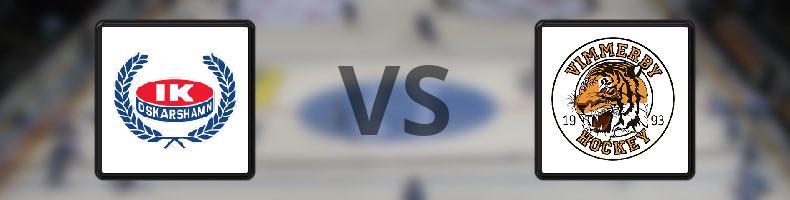 Oskarshamn - Vimmerby HC odds, speltips, resultat i HockeyAllsvenskan