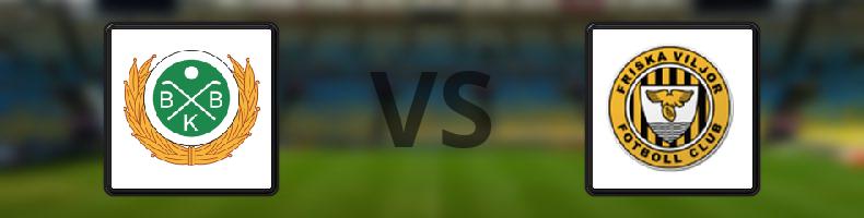 Bodens BK FF - Friska Viljor FC odds, speltips, resultat i Division 2