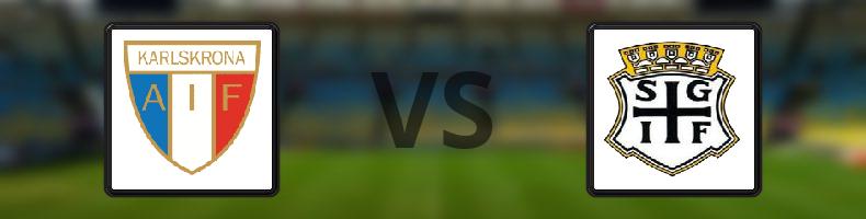 FK Karlskrona - Sölvesborgs GoIF odds, speltips, resultat i Division 2
