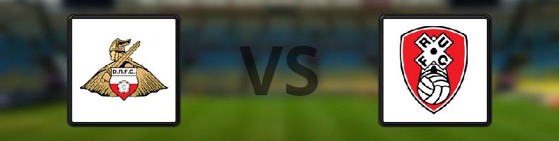 Doncaster - Rotherham odds, speltips, resultat i League One