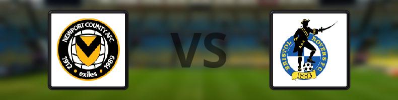 Newport County - Bristol Rovers odds, speltips, resultat i League Two