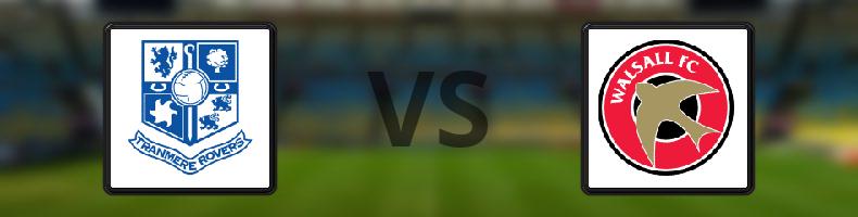 Tranmere - Walsall odds, speltips, resultat i League Two
