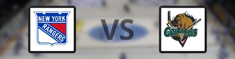 New York Rangers - Utah Mammoth odds, speltips, resultat i NHL