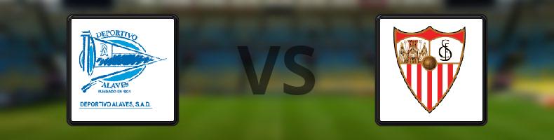 Alaves - Sevilla odds, speltips, resultat i La Liga