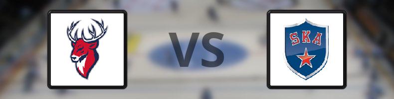 Torpedo Nizhny Novgorod - SKA St Petersburg odds, speltips, resultat i KHL