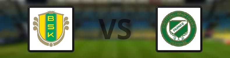 Bollstanäs SK - IK Franke odds, speltips, resultat i Division 2