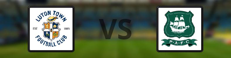 Luton - Plymouth odds, speltips, resultat i League One