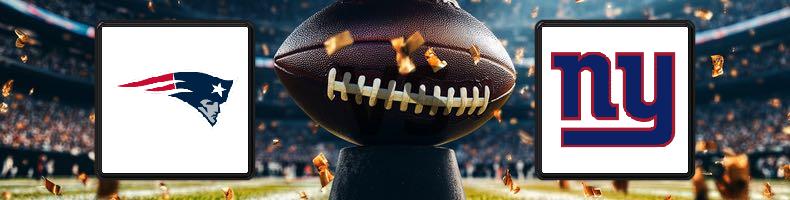 New England Patriots - New York Giants odds, speltips, resultat i NFL